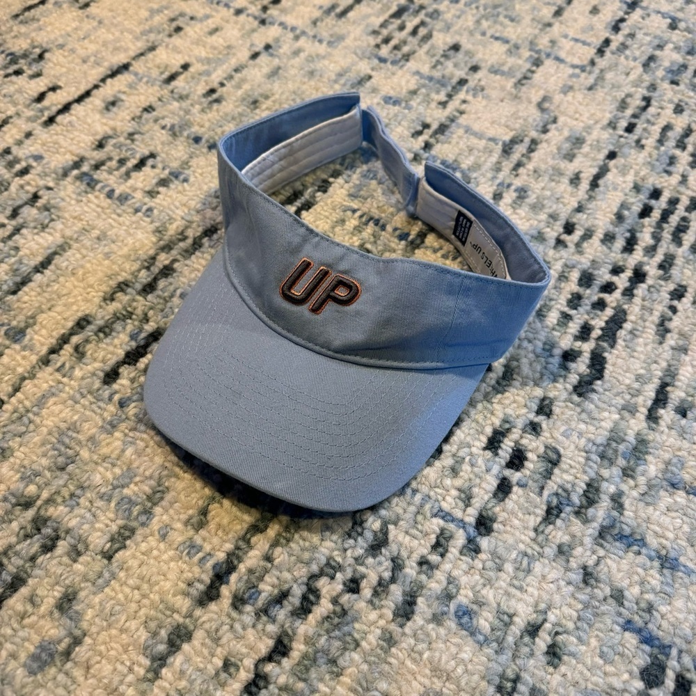 Light Blue “UP” Adjustable Visor